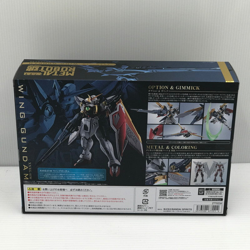 【中古美品】 METAL ROBOT魂 ＜SIDE MS＞ ウイングガンダム 新機動戦記ガンダムW 未開封 056-260728-ti-02-tagh 万代Net店