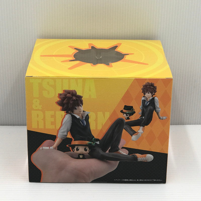 【中古美品】 メガハウス G.E.M.シリーズ 家庭教師ヒットマンREBORN！ てのひらツナくん＆リボーン フィギュア 未開封 051-260728-ti-03-tagh 万代Net店