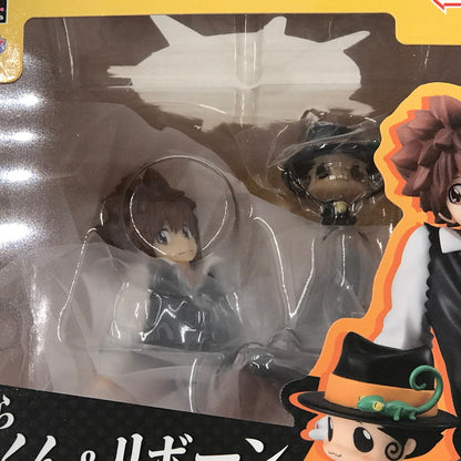 【中古美品】 メガハウス G.E.M.シリーズ 家庭教師ヒットマンREBORN！ てのひらツナくん＆リボーン フィギュア 未開封 051-260728-ti-03-tagh 万代Net店