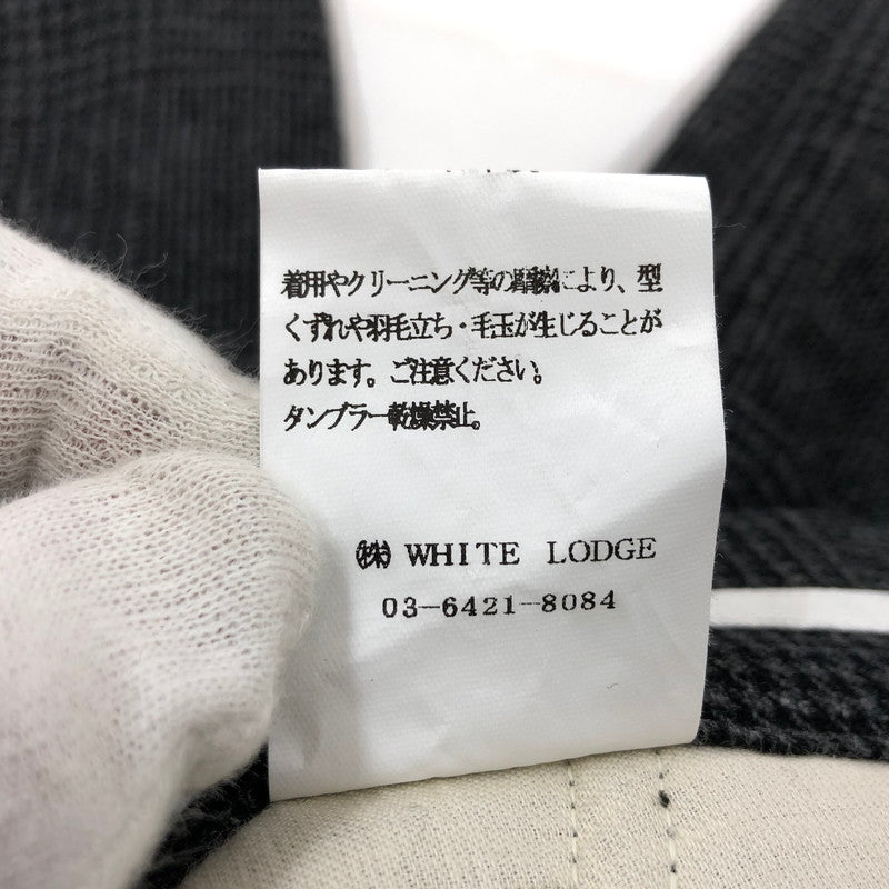 【中古品】【メンズ】 BLACK&BLUE ブラックアンドブルー グレンチェックタックパンツ ボトムス 151-260222-hn-09-fur サイズ：30 カラー：グレー/ブラック 万代Net店