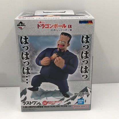 【中古美品】 一番くじ ドラゴンボール EX 対決!レッドリボン軍 ラストワン賞 人造人間8号＆孫悟空 MASTERLISE PLUS 未開封 箱イタミあり 050-260728-ti-05-tagh 万代Net店