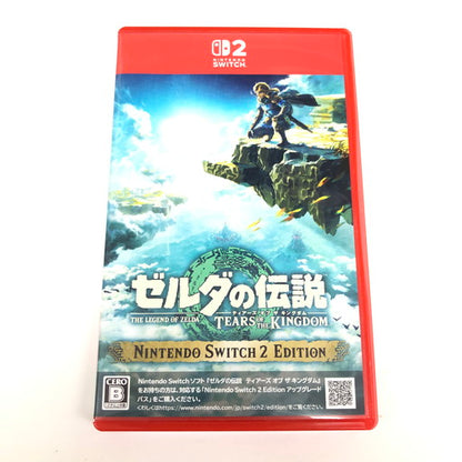 【中古美品】 ゼルダの伝説 ティアーズ オブ ザ キングダム -Switch 2 029-260818-ma-03-fur 万代Net店