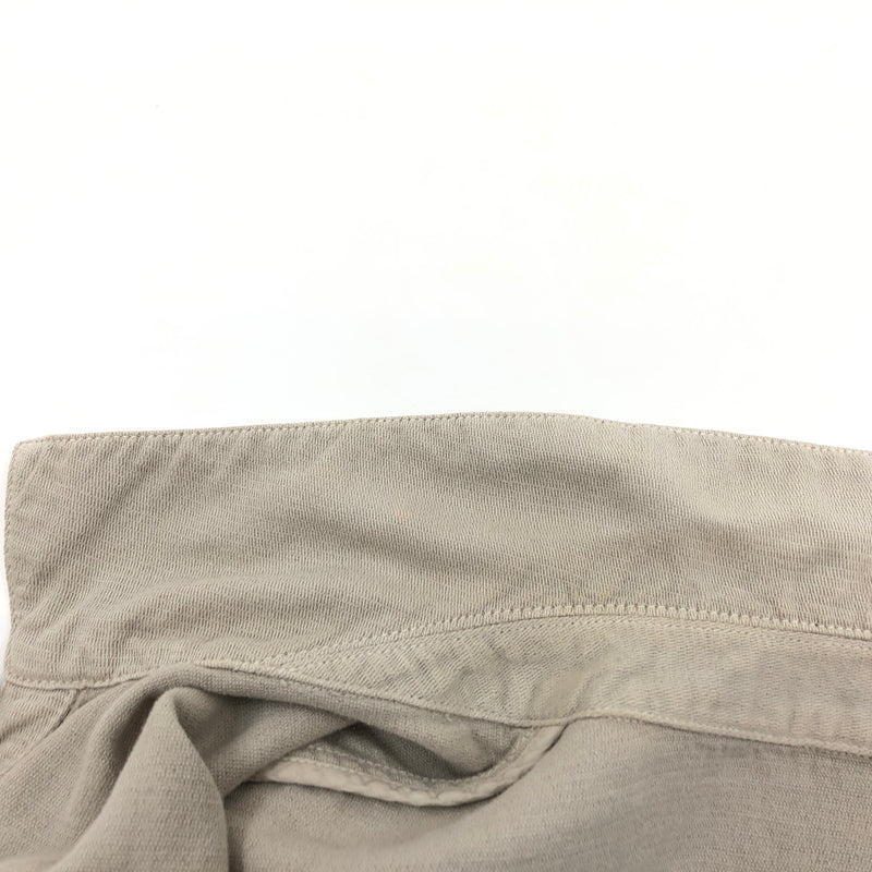 【中古品】【メンズ】 WIZZARD ウィザード COTTON AND IRISH LINEN BLEND TRUCKER JACKET コットンアンドアイリッシュリネンブレンド トラッカージャケット アウター 140-261029-hn-06-fur サイズ：2 カラー：グレー系 万代Net店