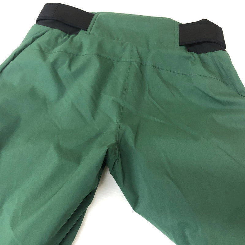 【中古品】【メンズ】 GOLDWIN 22-23モデル Solid Color Wide Pants スノーパンツ M 120-260923-teih サイズ：M カラー：ディープグリーン 万代Net店