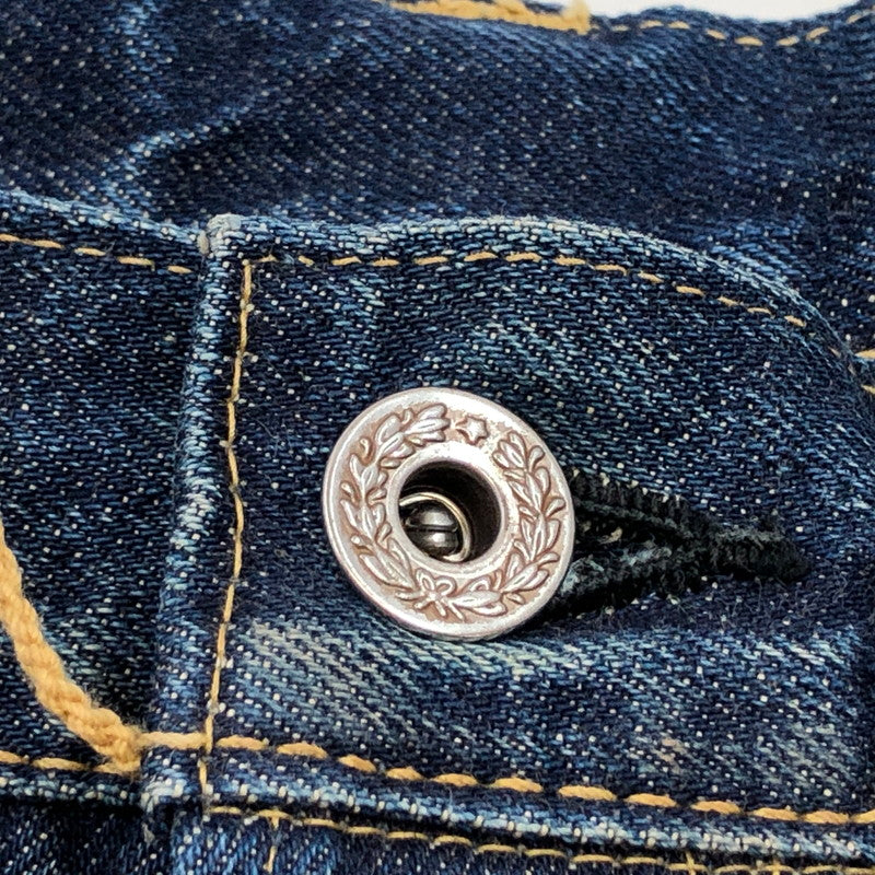 【現状渡し品】【メンズ】 Buzz Rickson's バズリクソンズ WORLD WAR II WAIST OVERALLS BR43041 ワールドウォー II ウエスト オーバーオールズ デニムパンツ ボトムス 156-251210-hn-01-fur サイズ：W36 L34 カラー：インディゴ 万代Net店