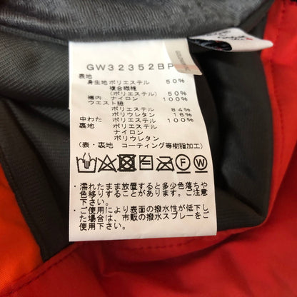 【中古品】【レディース】 ゴールドウイン GOLDWIN W'S 2-TONE COLOR PANTS GW32352AP 120-260923-ns-05-teih サイズ：M カラー：スカーレットオレンジ 万代Net店