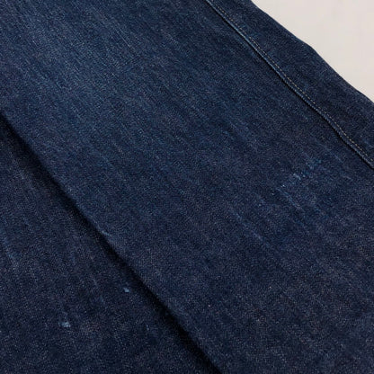 【現状渡し品】【メンズ】 Buzz Rickson's バズリクソンズ WORLD WAR II WAIST OVERALLS BR43041 ワールドウォー II ウエスト オーバーオールズ デニムパンツ ボトムス 156-251210-hn-01-fur サイズ：W36 L34 カラー：インディゴ 万代Net店