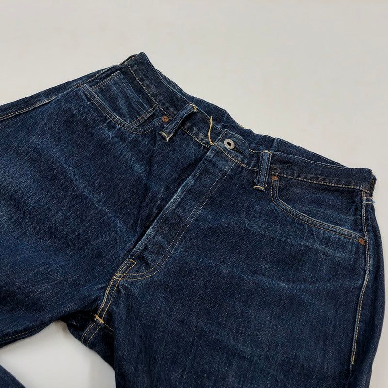 【現状渡し品】【メンズ】 Buzz Rickson's バズリクソンズ WORLD WAR II WAIST OVERALLS BR43041 ワールドウォー II ウエスト オーバーオールズ デニムパンツ ボトムス 156-251210-hn-01-fur サイズ：W36 L34 カラー：インディゴ 万代Net店