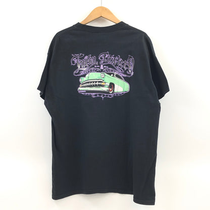 【中古品】【メンズ】 LUCKY13 ラッキーサーティーン HOT ROD S/S SHIRT 半袖Tシャツ トップス 146-260805-hn-13-fur サイズ：XL カラー：ブラック 万代Net店