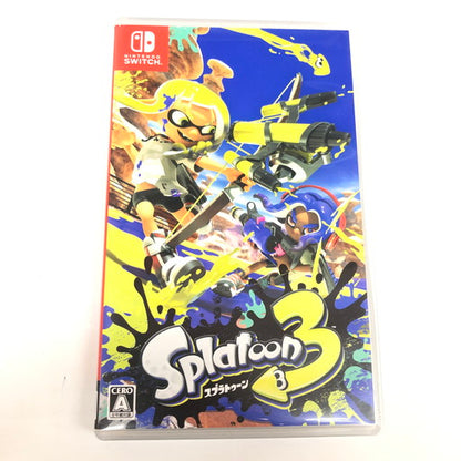 【中古美品】 スプラトゥーン3 -Switch 029-260821-ma-01-fur 万代Net店
