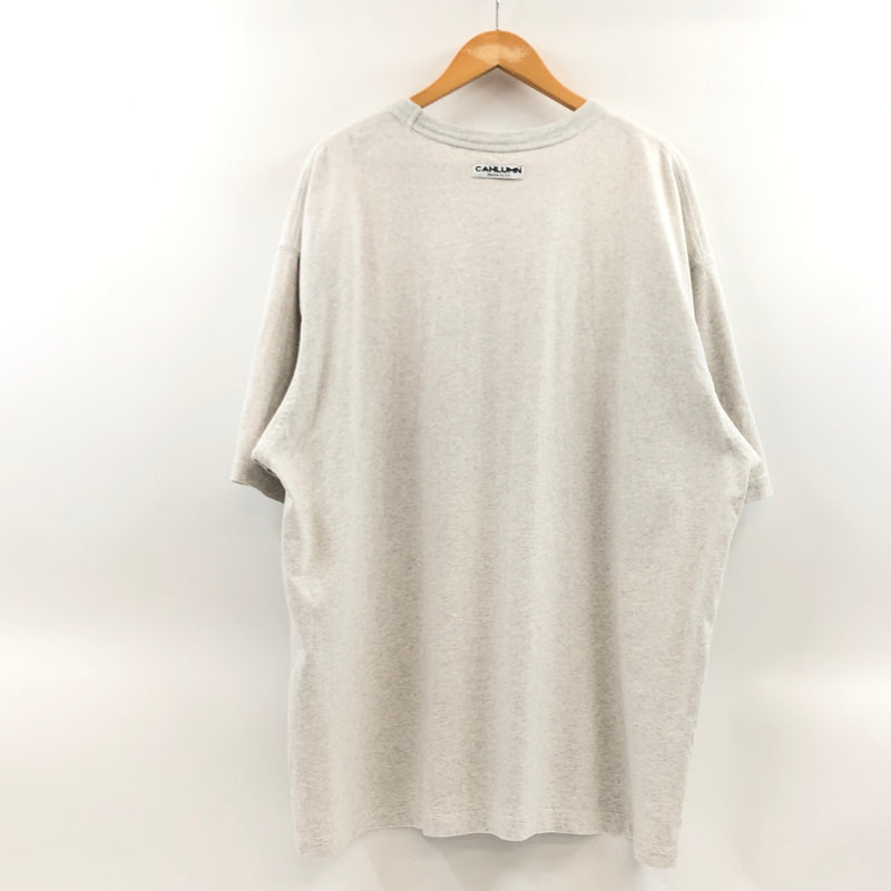 【現状渡し品】【メンズ】 CAHLUMN カラウム SS TEE 231-12103 半袖Tシャツ トップス 140-261031-hn-02-fur サイズ：XXL カラー：グレー 万代Net店