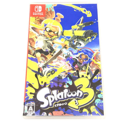 【中古美品】 スプラトゥーン3 -Switch 029-260821-ma-02-fur 万代Net店
