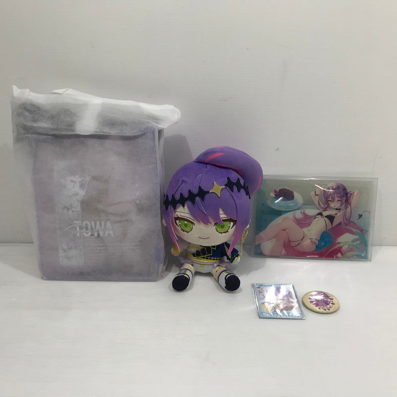 【中古美品】 ホロライブ 常闇トワ 誕生日記念グッズ 2024 フルセット 数量限定ver. 一部未開封 アクリルパネルの外箱に割れあり 053-261023-ti-05-tagh 万代Net店