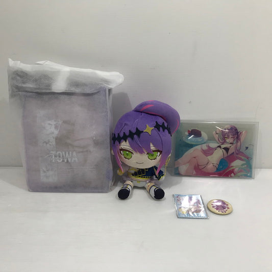 【中古美品】 ホロライブ 常闇トワ 誕生日記念グッズ 2024 フルセット 数量限定ver. 一部未開封 アクリルパネルの外箱に割れあり 053-261023-ti-05-tagh 万代Net店