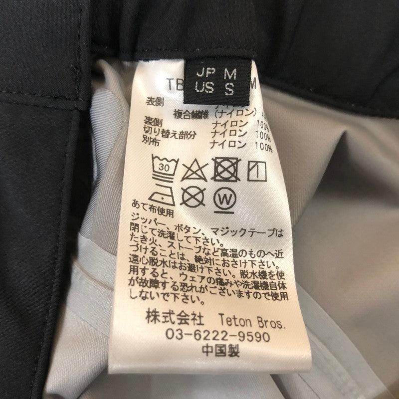 【中古品】【メンズ】 Teton Bros. CLIMATIC PANT ティートンブロス クライマティックパンツ 120-260923-ns-09-tei サイズ：M カラー：ブラック 万代Net店