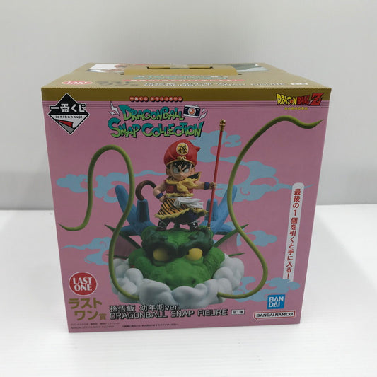 【中古美品】 一番くじ ドラゴンボール DRAGONBALL SNAP COLLECTION ラストワン賞 孫悟飯 幼年期ver. DRAGONBALL SNAP FIGURE 未開封 050-260728-ti-10-tagh 万代Net店
