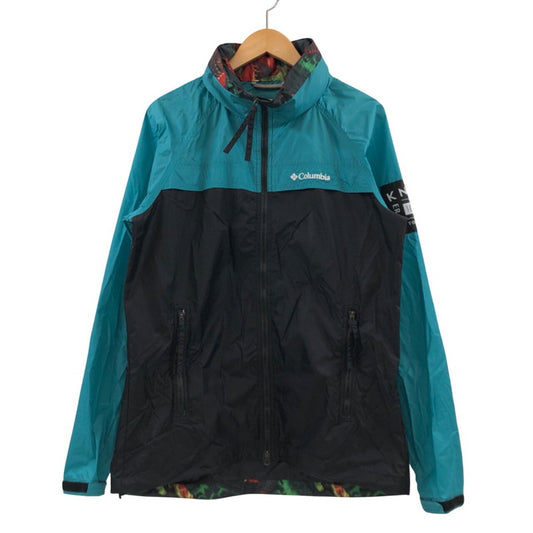 【中古品】【メンズ】 Columbia コロンビア × KINETICS キネティクス SAWTOOTH TXT JACKET ソウトゥース ティーエックスティー ジャケット マウンテンパーカー アウター 144-260223-hn-06-fur サイズ：M カラー：ターコイズ系/ブラック 万代Net店