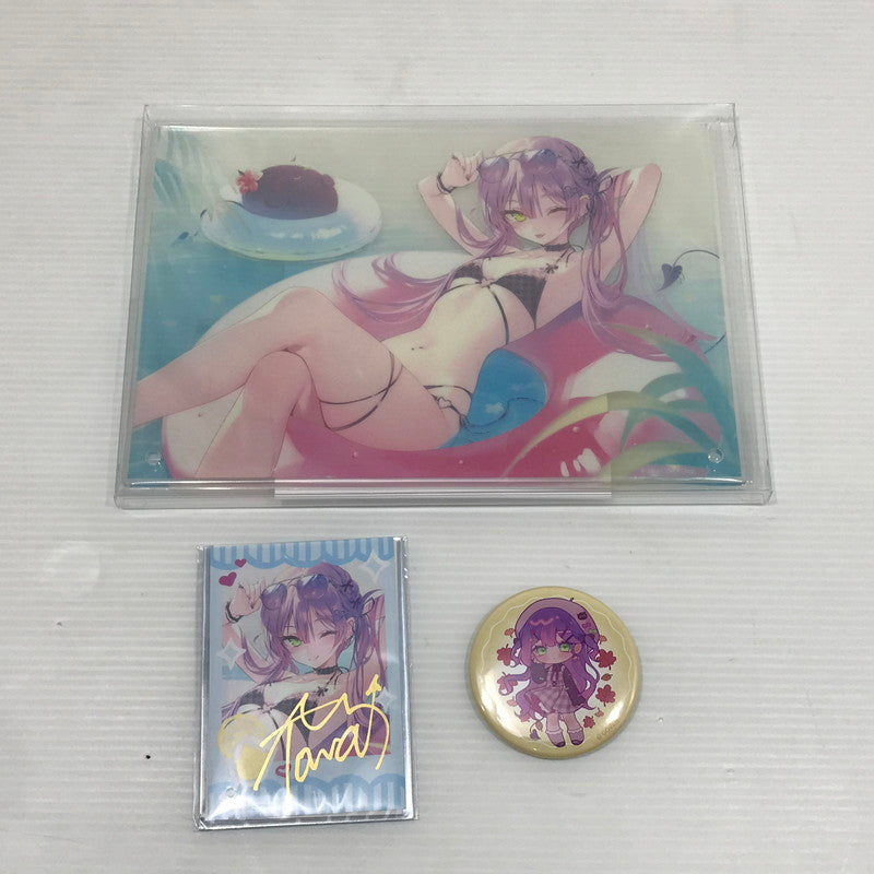 【中古美品】 ホロライブ 常闇トワ 誕生日記念グッズ 2024 フルセット 数量限定ver. 一部未開封 アクリルパネルの外箱に割れあり 053-261023-ti-05-tagh 万代Net店