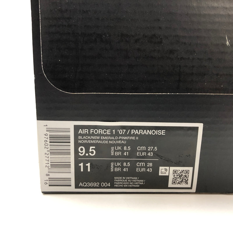 【中古美品】【メンズ】 NIKE ナイキ × PEACEMINUSONE ピースマイナスワン AIR FORCE1 LOW'07 PARA－NOISE3.0 AQ3692-004 エアフォース1 ロー'07 パラノイズ3.0 160-260806-hn-02-fur サイズ：27.5cm US9.5 カラー：ブラック/ホワイト系 万代Net店
