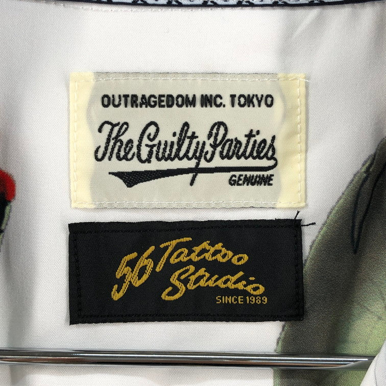 【中古品】【メンズ】 WACKO MARIA ワコマリア 22SS/56 TATOO STUDIO S/S HAWAIAN SHIRT ワコマリア シャツ 140-250829-SY-01-iwa 万代Net店