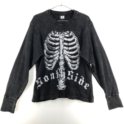 【中古品】【メンズ】 BREATH SKULL WING LOGO TEE 147-250829-SY-02-iwa カラー：BLACK 万代Net店