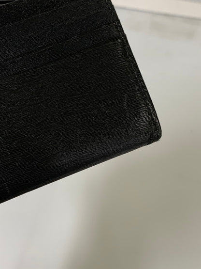 【中古品】【メンズ/レディース】 PORTER ポーター LONG WALLET ロングウォレット 長財布 201-250214-yn-16-min カラー：ブラック 万代Net店