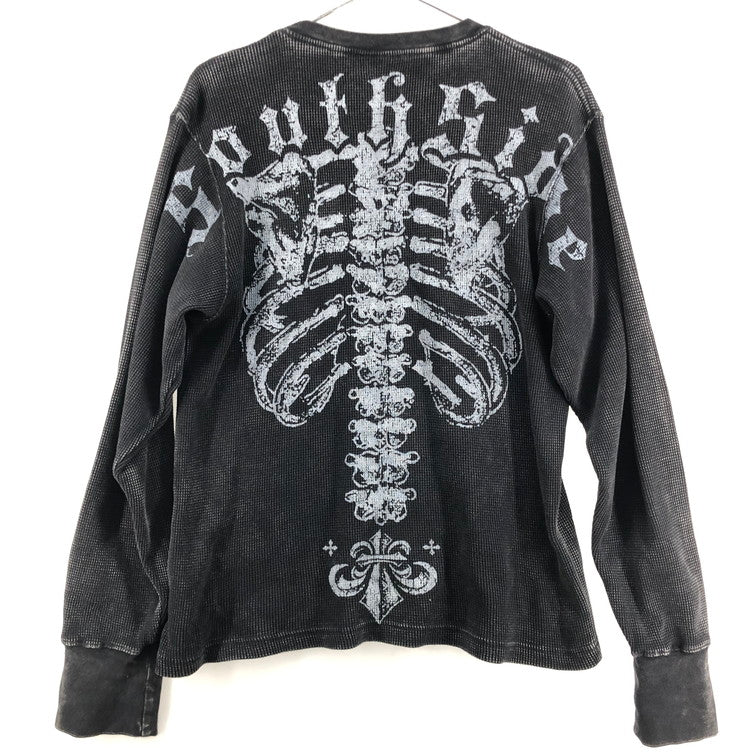 【中古品】【メンズ】 BREATH SKULL WING LOGO TEE 147-250829-SY-02-iwa カラー：BLACK 万代Net店