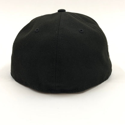 【ジャンク品】【メンズ/レディース】 NEW ERA ニューエラ × Stussy ステューシー キャップ 帽子 185-250914-hn-03-fur サイズ：7 3/8(58.7cm) カラー：ブラック 万代Net店