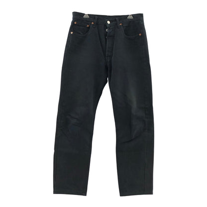 【中古品】【メンズ】 LEVI'S リーバイス BUTTON FLY PREMIUM 501 BLACK JEANS 00501-0165 ボタンフライ プレミアム ブラックジーンズ デニムパンツ ボトムス 158-260521-hn-03-fur サイズ：W32 L32 カラー：ブラック 万代Net店