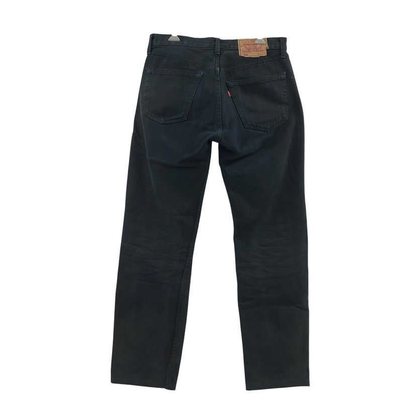 【中古品】【メンズ】 LEVI'S リーバイス BUTTON FLY PREMIUM 501 BLACK JEANS 00501-0165 ボタンフライ プレミアム ブラックジーンズ デニムパンツ ボトムス 158-260521-hn-03-fur サイズ：W32 L32 カラー：ブラック 万代Net店