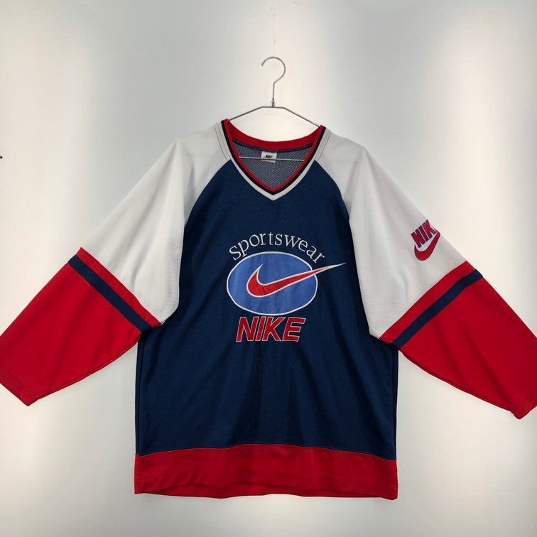 【中古品】【メンズ】 NIKE ナイキ 90S ホッケーシャツ ナイキ ビッグTシャツ 148-250902-SY-01-iwa サイズ：フリー 万代Net店