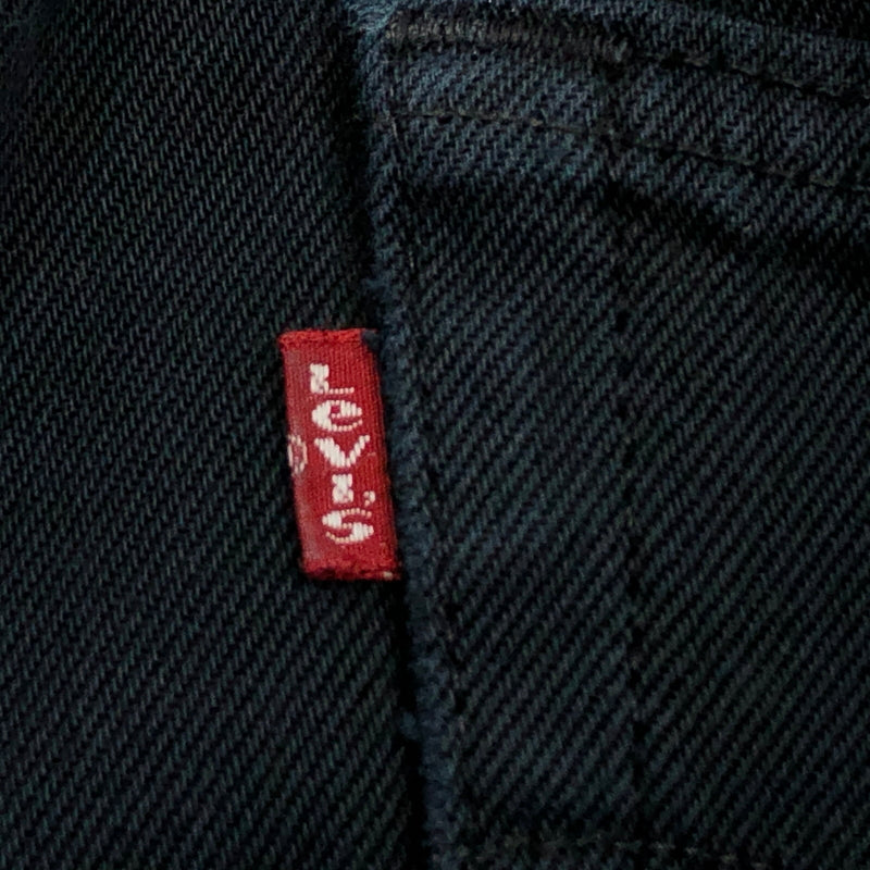 【中古品】【メンズ】 LEVI'S リーバイス BUTTON FLY PREMIUM 501 BLACK JEANS 00501-0165 ボタンフライ プレミアム ブラックジーンズ デニムパンツ ボトムス 158-260521-hn-03-fur サイズ：W32 L32 カラー：ブラック 万代Net店