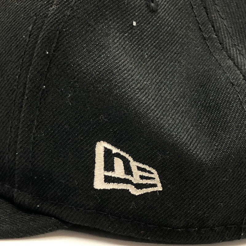 【ジャンク品】【メンズ/レディース】 NEW ERA ニューエラ × Stussy ステューシー キャップ 帽子 185-250914-hn-03-fur サイズ：7 3/8(58.7cm) カラー：ブラック 万代Net店