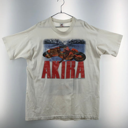 【現状渡し品】【メンズ】 AKIRA 80's FRUIT OF THE LOOM S S Tee Tシャツ アキラ 146-250902-SY-03-iwa カラー：WHITE 万代Net店
