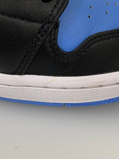 【中古品】【メンズ】 NIKE ナイキ AIR JORDAN 1 LOW 553558-041 エア ジョーダン 1 ロー スニーカー 靴 160-250604-yn-03-min サイズ：27.0cm US9 カラー：BLACK/BLACK-UNIVERSITY BLUE 万代Net店