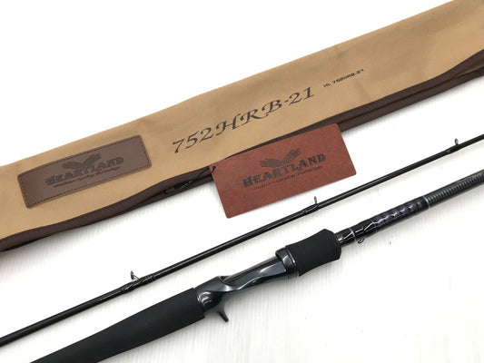 【中古品】DAIWA ダイワ HEARTLAND ハートランド 752HRB-21 ベイトロッド バスロッド【代金引換不可】【佐川急便発送】 釣り 釣り具等 132-250901-yk-04-tag 万代Net店