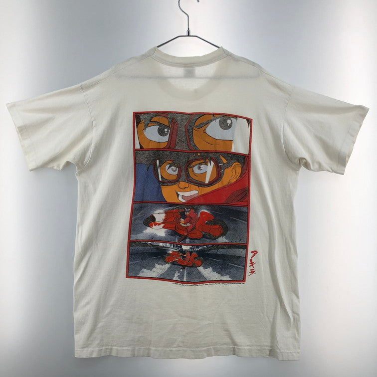 【現状渡し品】【メンズ】 AKIRA 80's FRUIT OF THE LOOM S S Tee Tシャツ アキラ 146-250902-SY-03-iwa カラー：WHITE 万代Net店