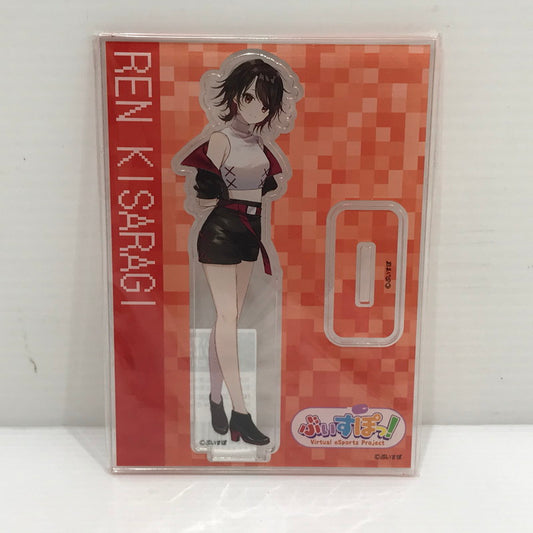【中古美品】 ぶいすぽっ! アクリルスタンド 如月れん 未開封 バーコードシールにヨレ・汚れあり 053-261023-ti-14-tagh 万代Net店