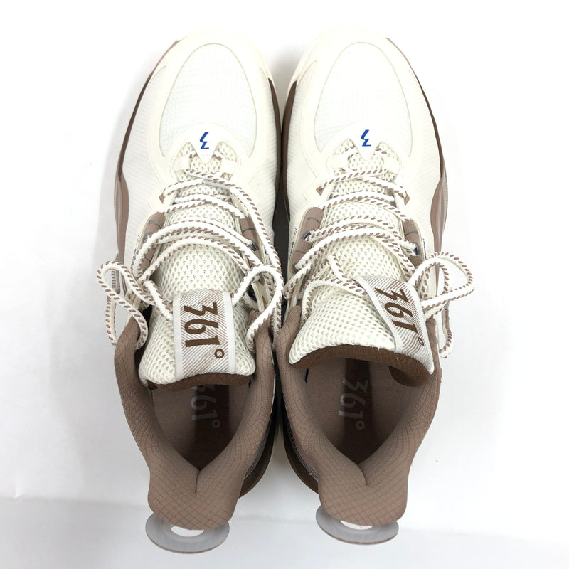 【中古品】【メンズ】 361° スリーシックスティワン TRAINING BASKETBALL SHOES W572441102-1 トレーニング バスケットボールシューズ スニーカー 靴 162-260806-hn-04-fur サイズ：27.0cm US10 カラー：ブラウン/ブラック/ホワイト 万代Net店