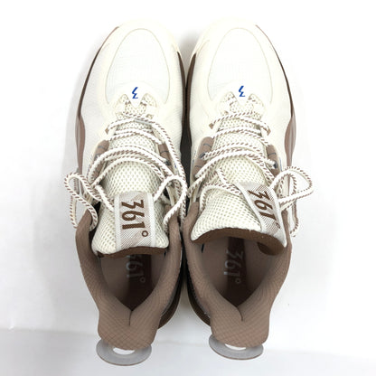 【中古品】【メンズ】 361° スリーシックスティワン TRAINING BASKETBALL SHOES W572441102-1 トレーニング バスケットボールシューズ スニーカー 靴 162-260806-hn-04-fur サイズ：27.0cm US10 カラー：ブラウン/ブラック/ホワイト 万代Net店