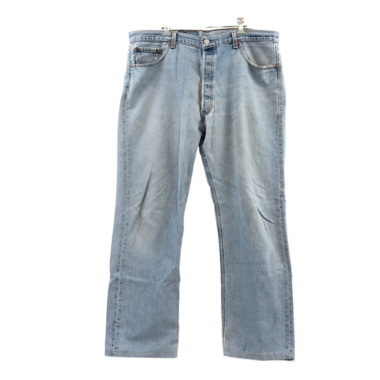 【ジャンク品】【メンズ】 LEVI'S リーバイス BUTTON FLY 00S DENIM PANTS 00501-0115 刻印647 02年製 ボタンフライ デニムパンツ ボトムス 157-260521-hn-09-fur サイズ：W40 カラー：ブルー系 万代Net店