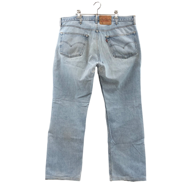【ジャンク品】【メンズ】 LEVI'S リーバイス BUTTON FLY 00S DENIM PANTS 00501-0115 刻印647 02年製 ボタンフライ デニムパンツ ボトムス 157-260521-hn-09-fur サイズ：W40 カラー：ブルー系 万代Net店