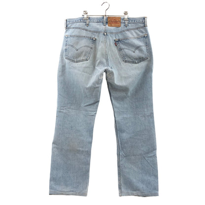 【ジャンク品】【メンズ】 LEVI'S リーバイス BUTTON FLY 00S DENIM PANTS 00501-0115 刻印647 02年製 ボタンフライ デニムパンツ ボトムス 157-260521-hn-09-fur サイズ：W40 カラー：ブルー系 万代Net店
