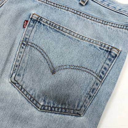 【ジャンク品】【メンズ】 LEVI'S リーバイス BUTTON FLY 00S DENIM PANTS 00501-0115 刻印647 02年製 ボタンフライ デニムパンツ ボトムス 157-260521-hn-09-fur サイズ：W40 カラー：ブルー系 万代Net店