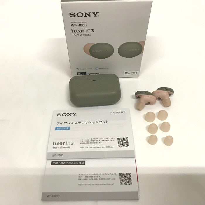 【中古品】 SONY ソニー ワイヤレスステレオヘッドセット WF-H800 093-250316-YS-7-fuz 万代Net店