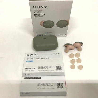 【中古品】 SONY ソニー ワイヤレスステレオヘッドセット WF-H800 093-250316-YS-7-fuz 万代Net店