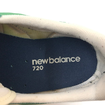 【中古品】【メンズ】 NEW BALANCE ニューバランス LOW CUT SNEAKERS UL720VB1 ローカットスニーカー シューズ 靴 163-260806-hn-08-fur サイズ：27.0cm US9 カラー：グリーン/ホワイト 万代Net店