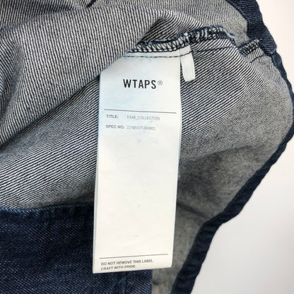 【中古品】【メンズ】 WTAPS ダブルタップス 231WVDT-SHM02 COTTON. DENIM. PASTHG INDIGO 142-250908-SY-01-iwa サイズ：03 万代Net店