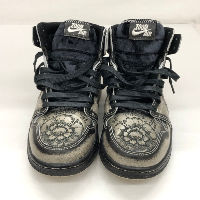 【中古品】【メンズ】 NIKE ナイキ AIR JORDAN 1 HIGH ZOOM CMFT 2 "DIA DE MUERTOS" FQ8155-010  エアジョーダン1 ハイ ズーム CMFT 2 ディア デ ムエルトス スニーカー シューズ 靴 160-250201-hn-01-fur サイズ：26.0cm US 8 カラー：アイボリー/ブラック系 万代Net店