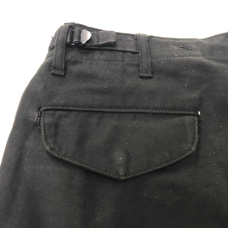 【中古品】【メンズ】 WTAPS ダブルタップス 211WVDT-PTM01 21SS WMILL-TROUSERS 01 NYCO.RIPSTOP ミル トラウザーズ ナイロン コットン リップストップ カーゴ パンツ 153-240504-tk-2-tei サイズ：01 カラー：BLACK 万代Net店